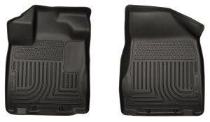 Nissan Pathfinder Floor Mats - Front - Husky Liners - Weatherbeater - Black - 2013